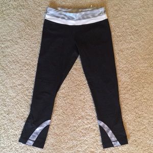 Lulu lemon cropped leggings, great condition